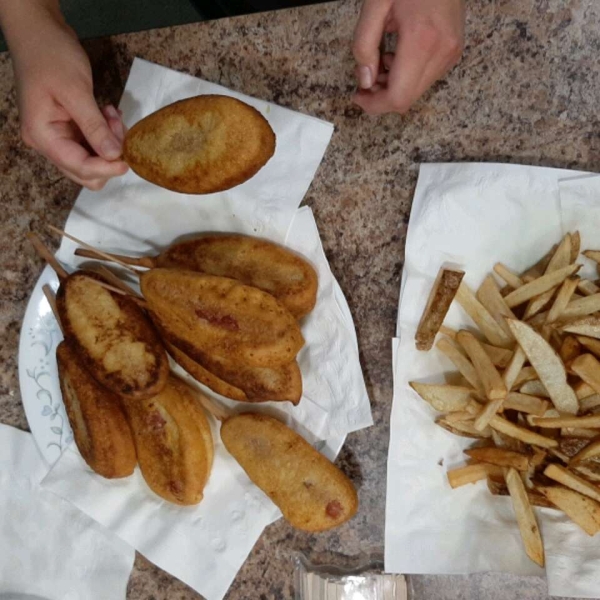 Dad's Homemade Corn Dogs