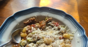 Italian Sausage and Gnocchi Skillet