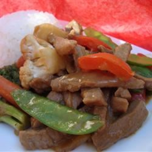 Pork in Peanut Sauce