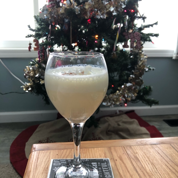 Frothy Eggnog