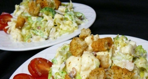 Broccoli and Cauliflower Salad