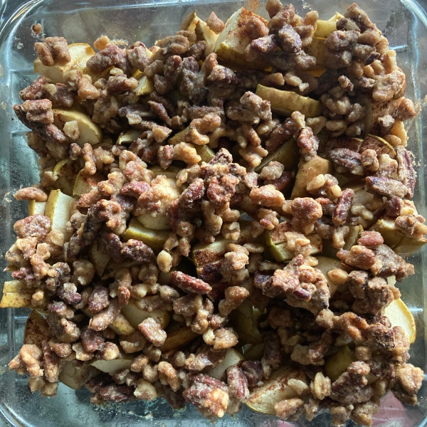 Gluten-Free Nutty Apple Crisp