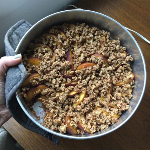 Gluten-Free Nutty Apple Crisp