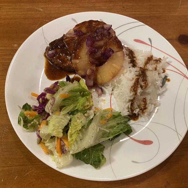 Brown Sugar-Pineapple Pork Chops