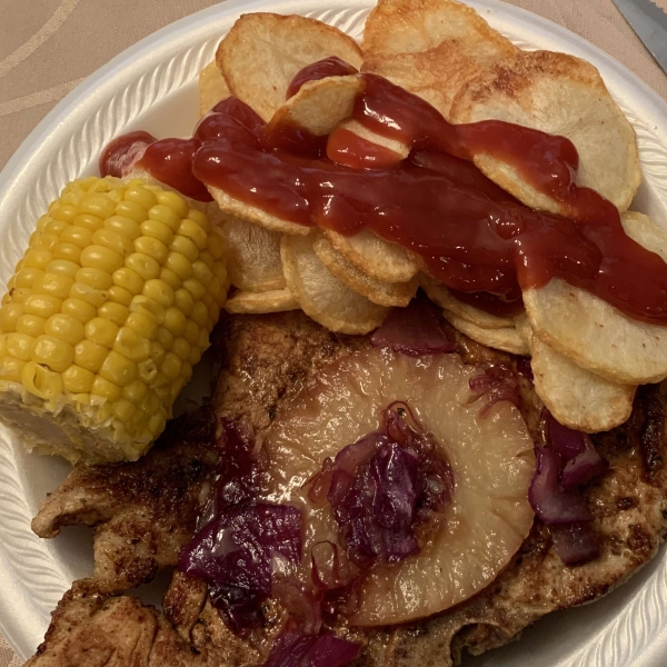 Brown Sugar-Pineapple Pork Chops