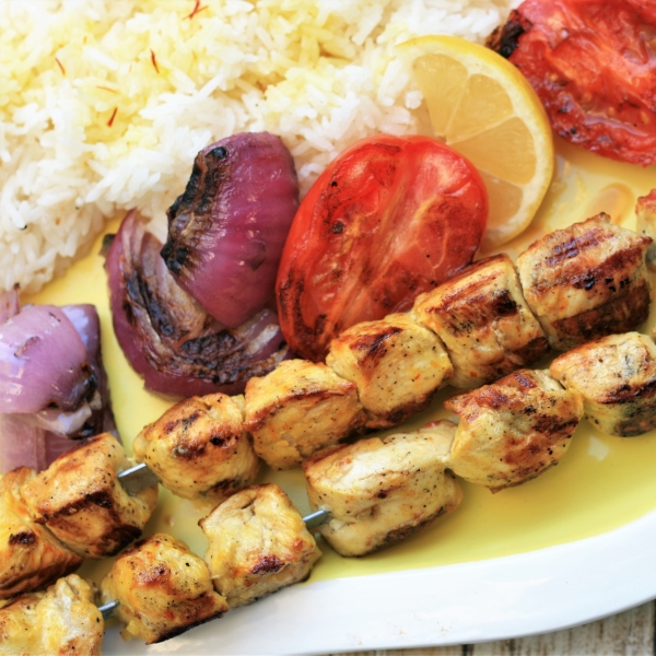 Jujeh Kabob (Persian Chicken Kabobs)