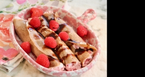 Chocolate-Raspberry Crepes