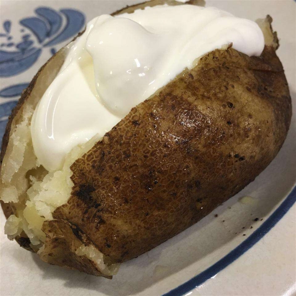 Garlic Baked Potato
