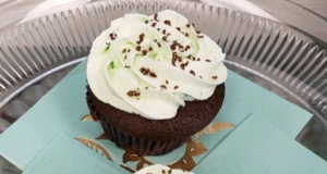 Chocolate-Orange Cupcakes with Pistachio Buttercream