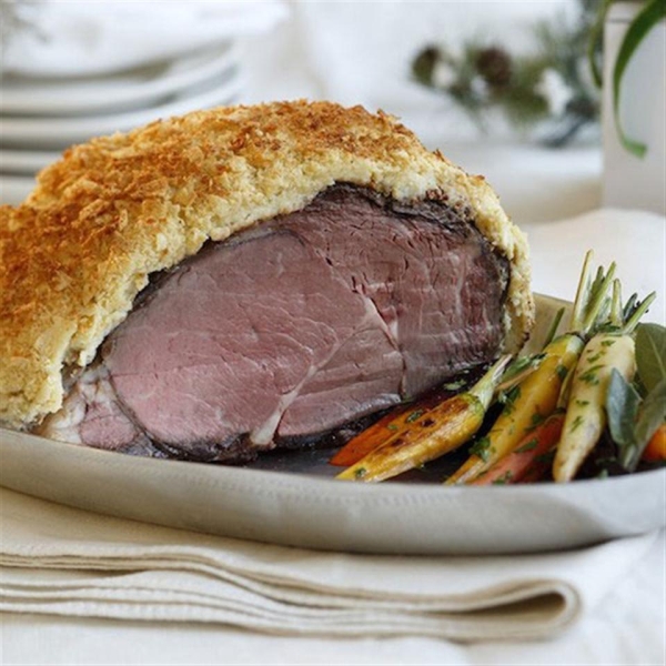 Idahoan Potato Crusted Rib Roast