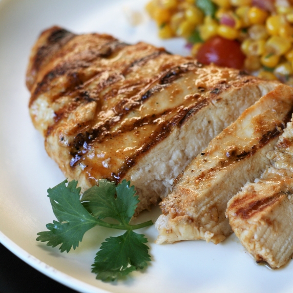 Grilled BBQ Chicken Breasts