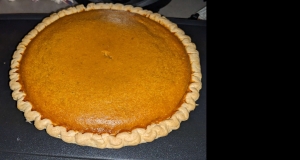 Perfect Pumpkin Pie
