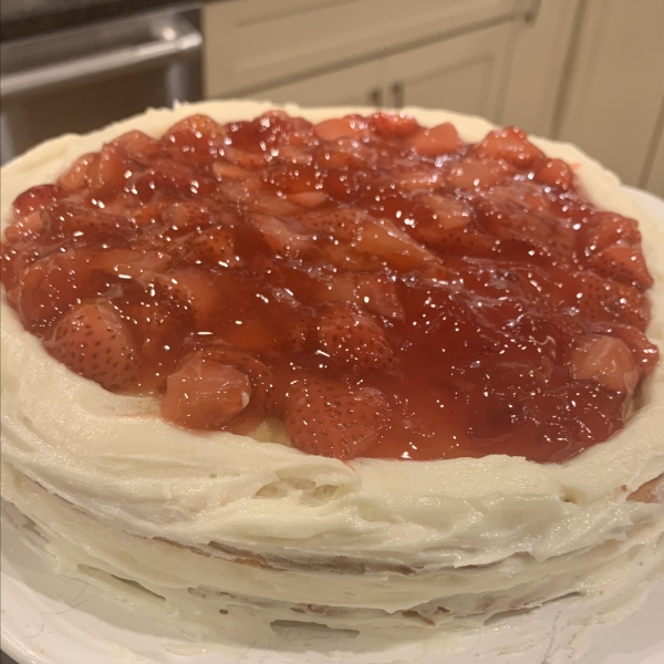 Strawberry Cake Filling