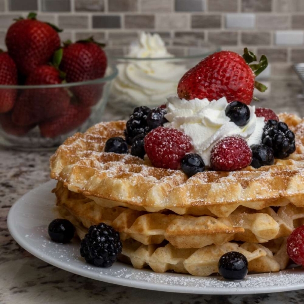 Swedish Crisp Waffles (Frasvafflor)