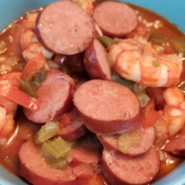 Sausage and Shrimp Gumbo