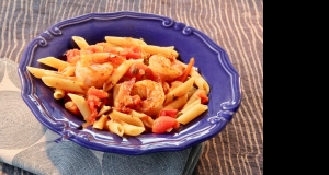 Pasta with Tequila-Tomato-Lime Sauce