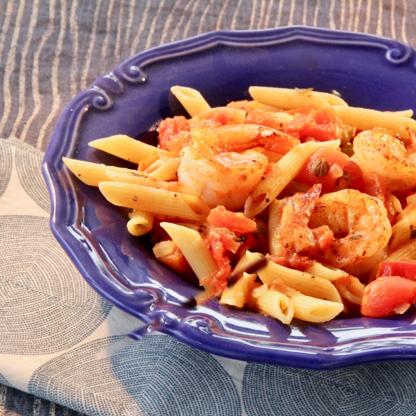 Pasta with Tequila-Tomato-Lime Sauce