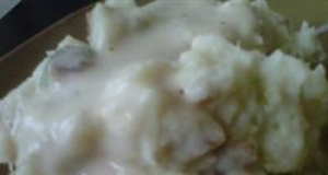 Celery Smashers with Cream Gravy