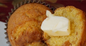 Brown Butter Pineapple Corn Muffins