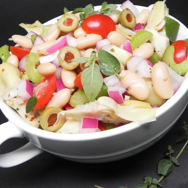 Cannellini Bean and Artichoke Salad