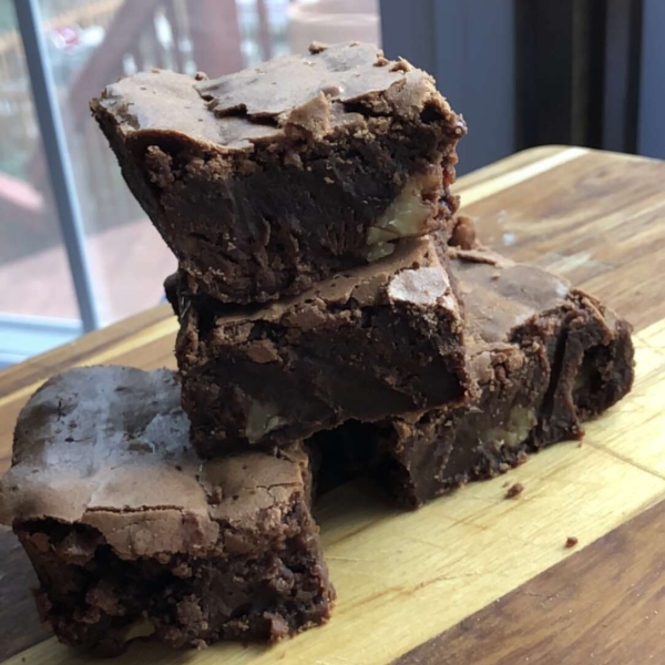 State Fair Ribbon Fudge Brownies