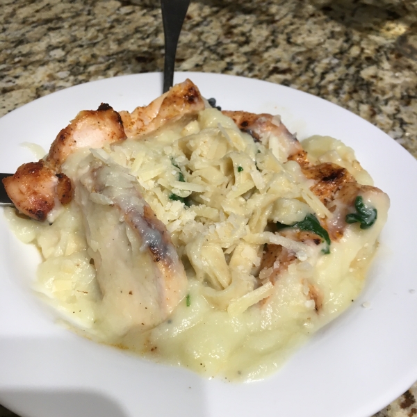 Cauliflower Fettuccine Alfredo