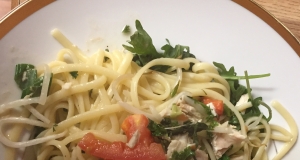 Lemon Coconut Thai-Inspired Pasta