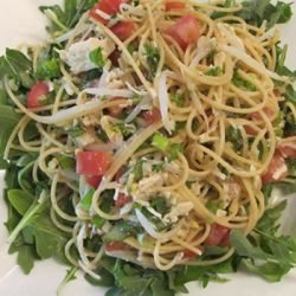 Lemon Coconut Thai-Inspired Pasta