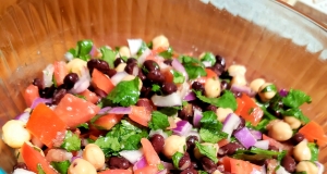 Balela (Chickpea and Black Bean Salad)