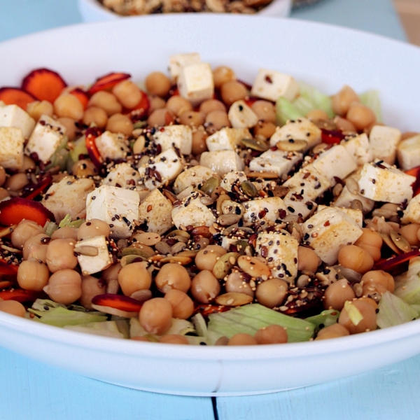 Spicy Tofu Salad Bowl