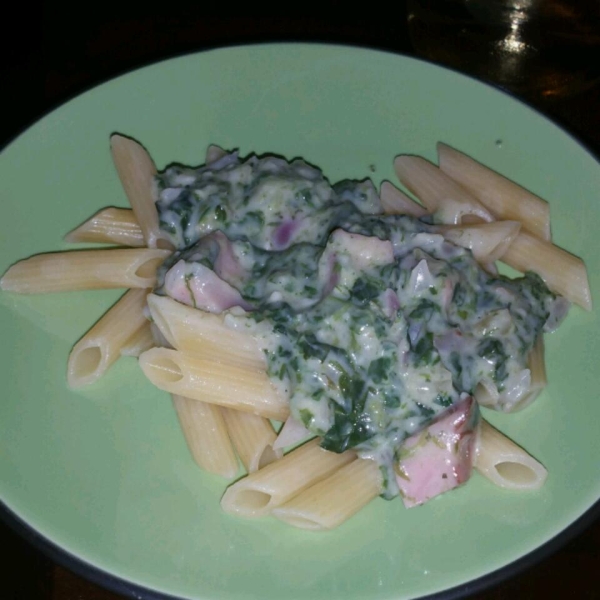 Pasta With Spinach Sauce