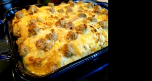 Easy Sausage Strata