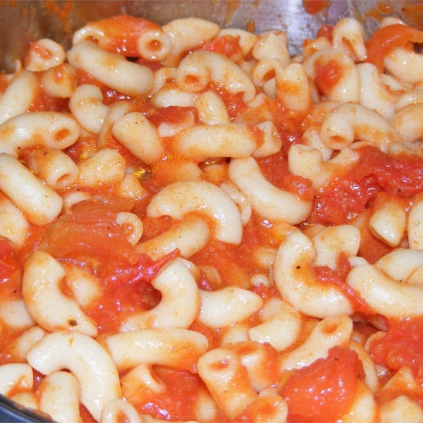 Macaroni and Tomatoes