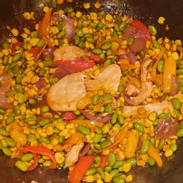 Ginger-Chicken Stir-Fry