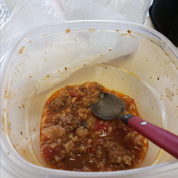 Unstuffed Pepper Soup