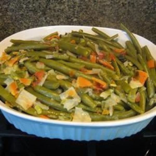 Summer Seasoned String Beans