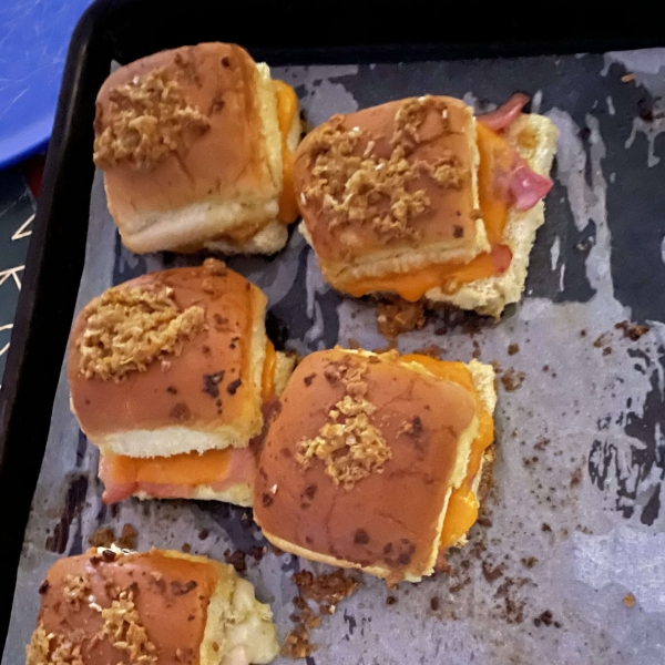 Baked Ham and Cheese Sliders