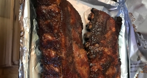 Sweet Smoked Pork Ribs