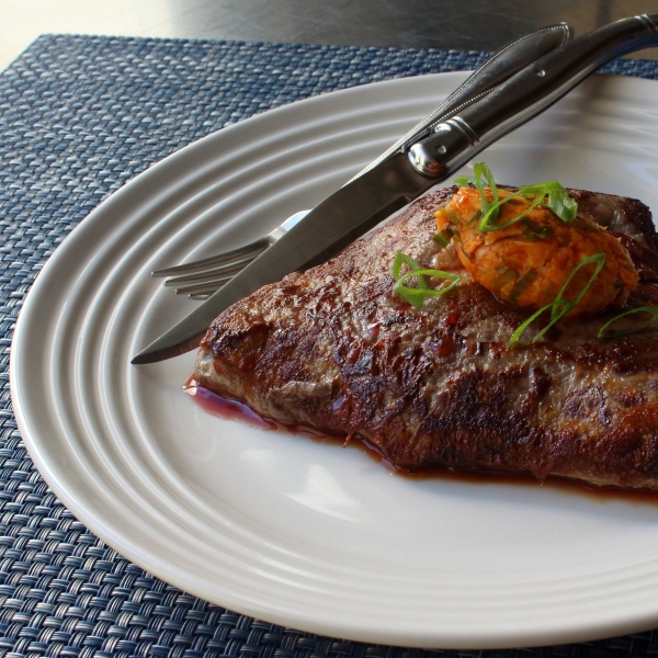 Velvet Steak with Korean Chili Butter