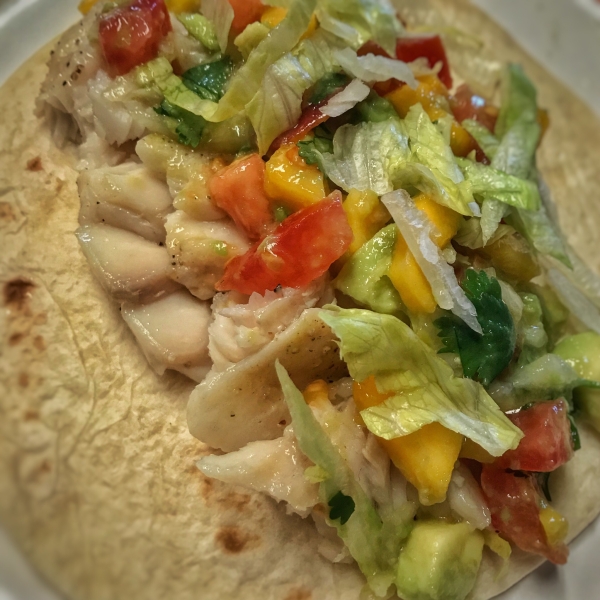 Halibut Soft Tacos
