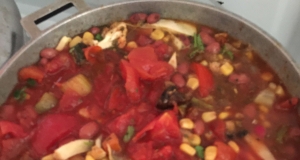 Insanely Easy Vegetarian Chili