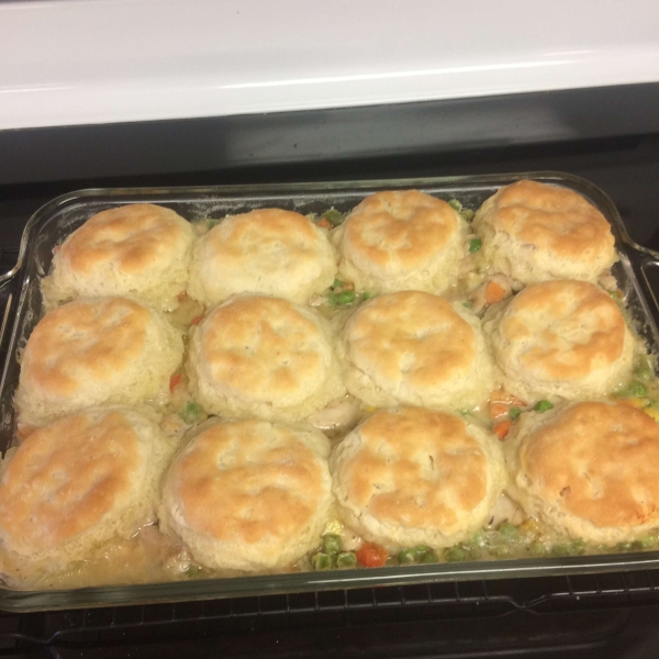 Easy à la King Biscuit Casserole