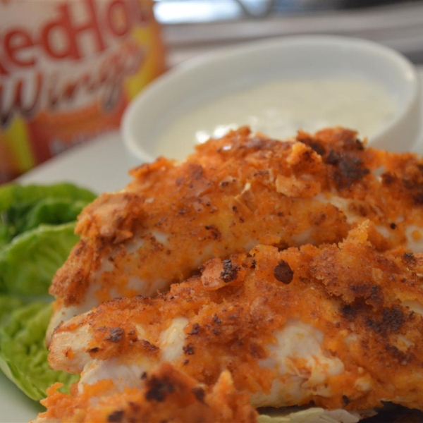 Buffalo Chicken Fingers from Pretzel Crisps®