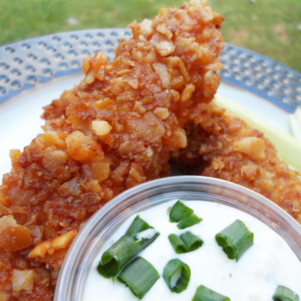 Buffalo Chicken Fingers from Pretzel Crisps®