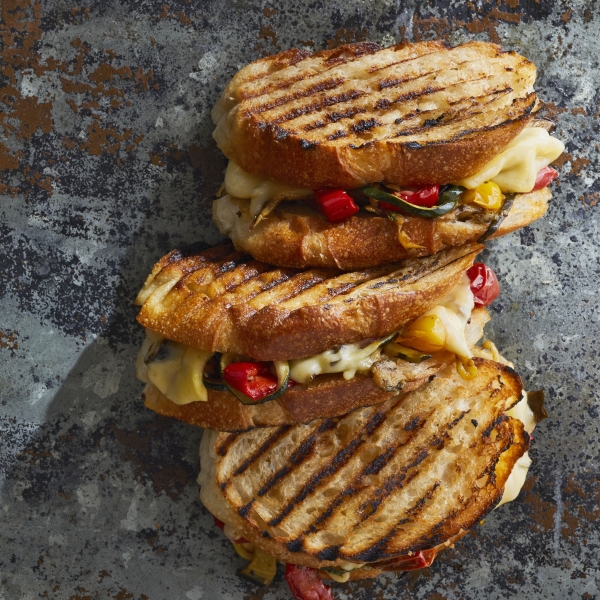 Ratatouille Grilled Cheese Sandwiches
