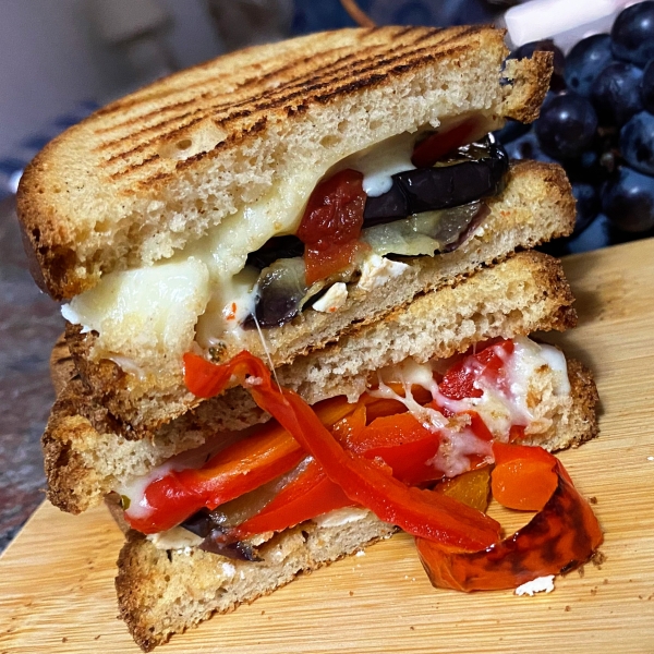 Ratatouille Grilled Cheese Sandwiches