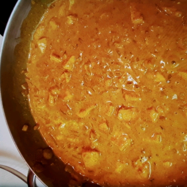 Creamy Curried Chicken