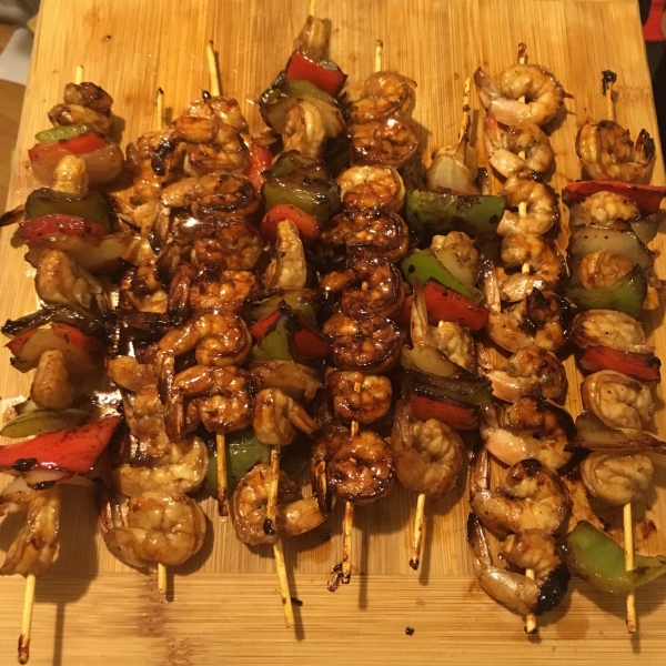 Honey Grilled Shrimp