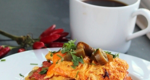 Bacon Cheeseburger Omelet