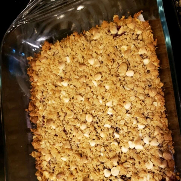 Raspberry Oat Bars